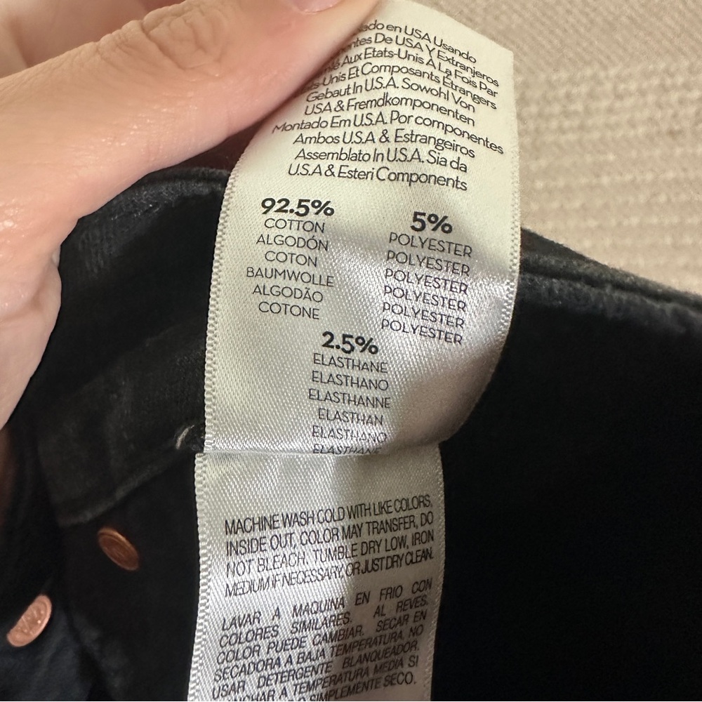 Mother Black Not Guilty The Pixie Ankle Fray High… - image 8